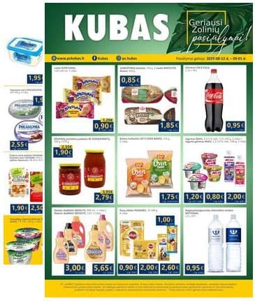 KUBAS - KUBAS akcijų leidinys 2025-08-12 – 2025-09-01