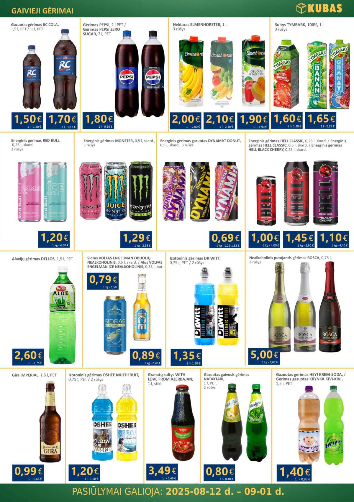 KUBAS - KUBAS akcijų leidinys 15 puslapis