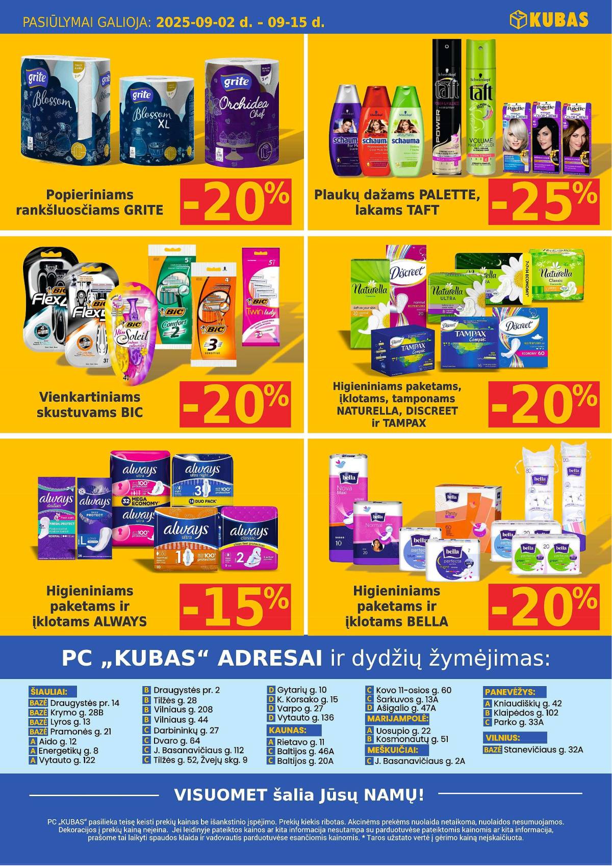 KUBAS - KUBAS akcijų leidinys 10 puslapis