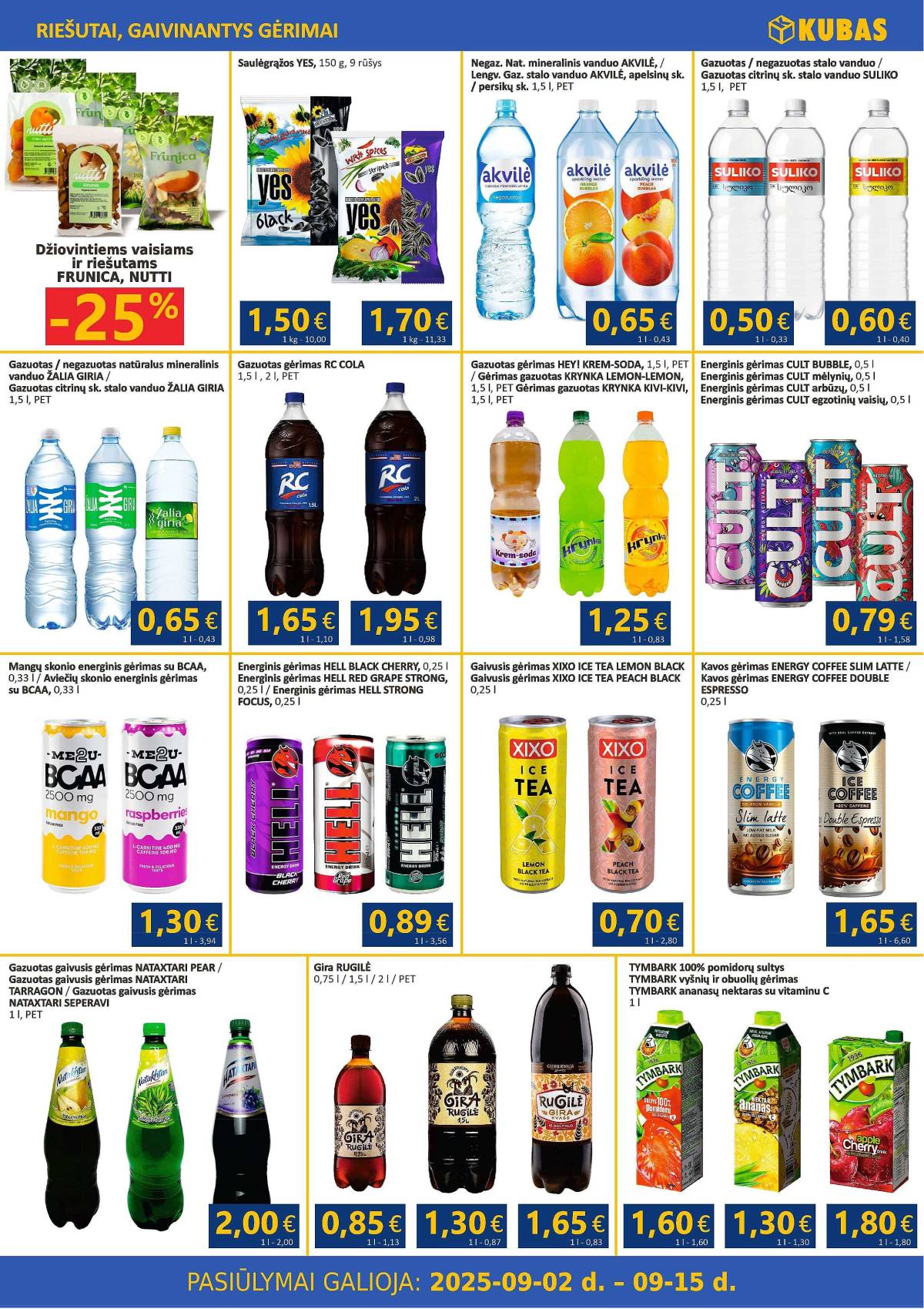 KUBAS - KUBAS akcijų leidinys 8 puslapis