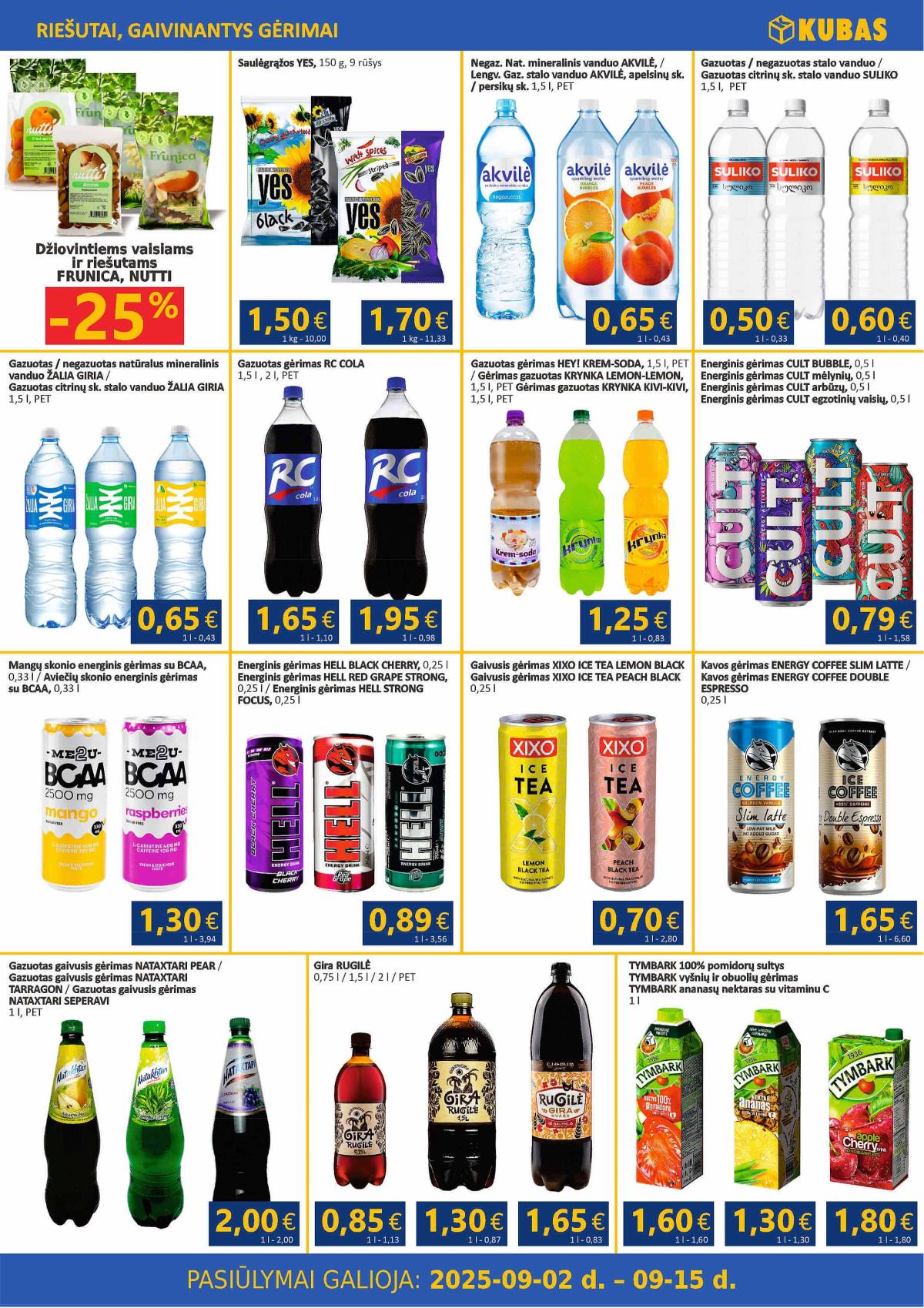KUBAS - KUBAS akcijų leidinys 8 puslapis