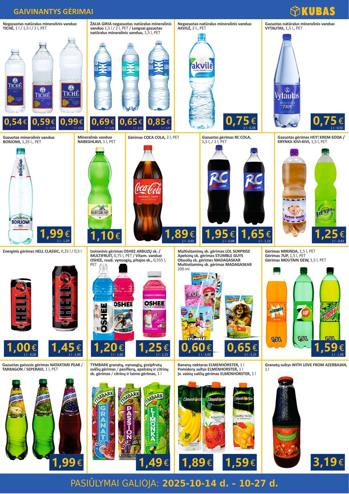 KUBAS - KUBAS akcijų leidinys 9 puslapis