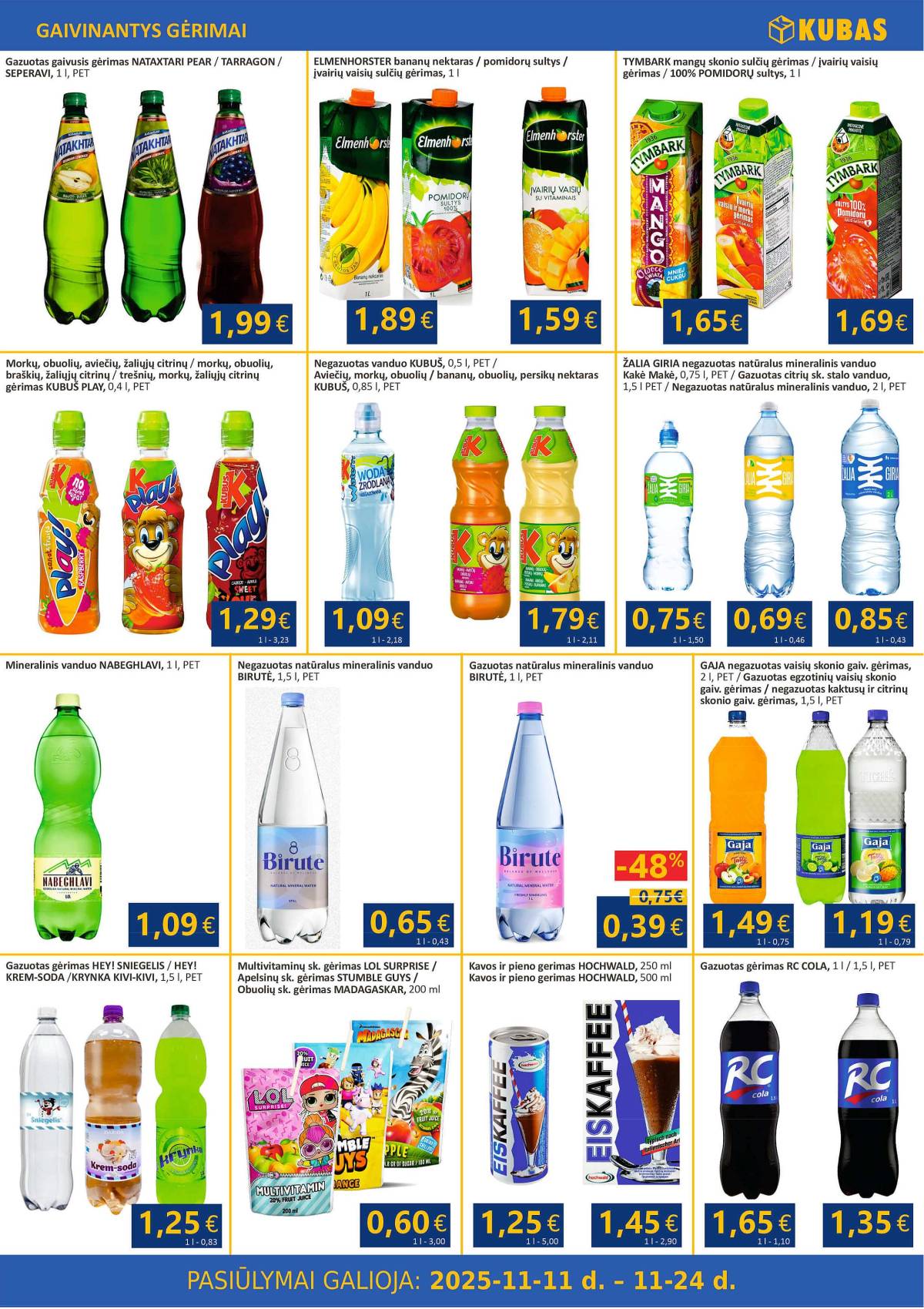 KUBAS - KUBAS akcijų leidinys 9 puslapis