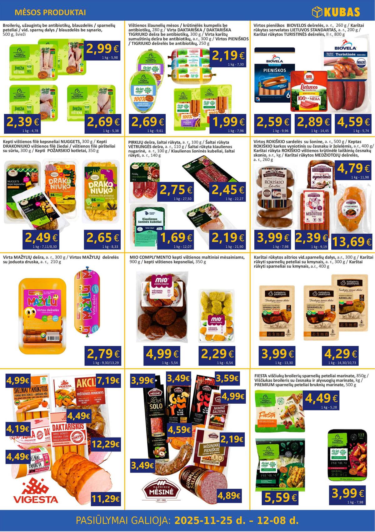 KUBAS - KUBAS akcijų leidinys 3 puslapis