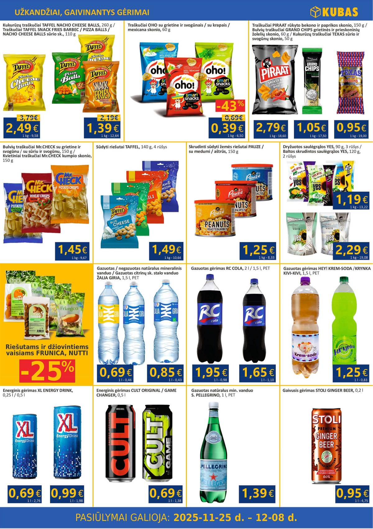 KUBAS - KUBAS akcijų leidinys 8 puslapis