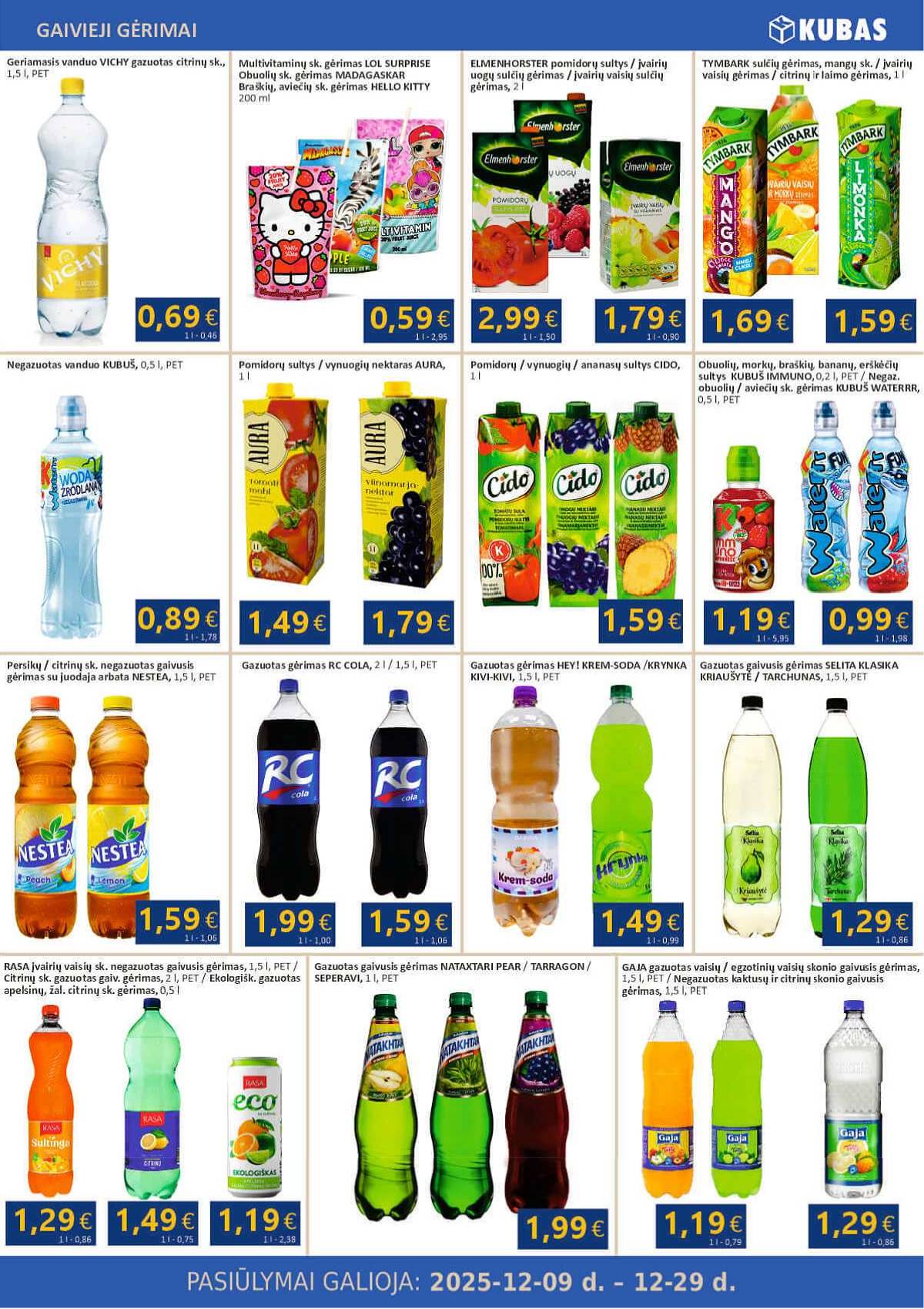 KUBAS - KUBAS akcijų leidinys 16 puslapis