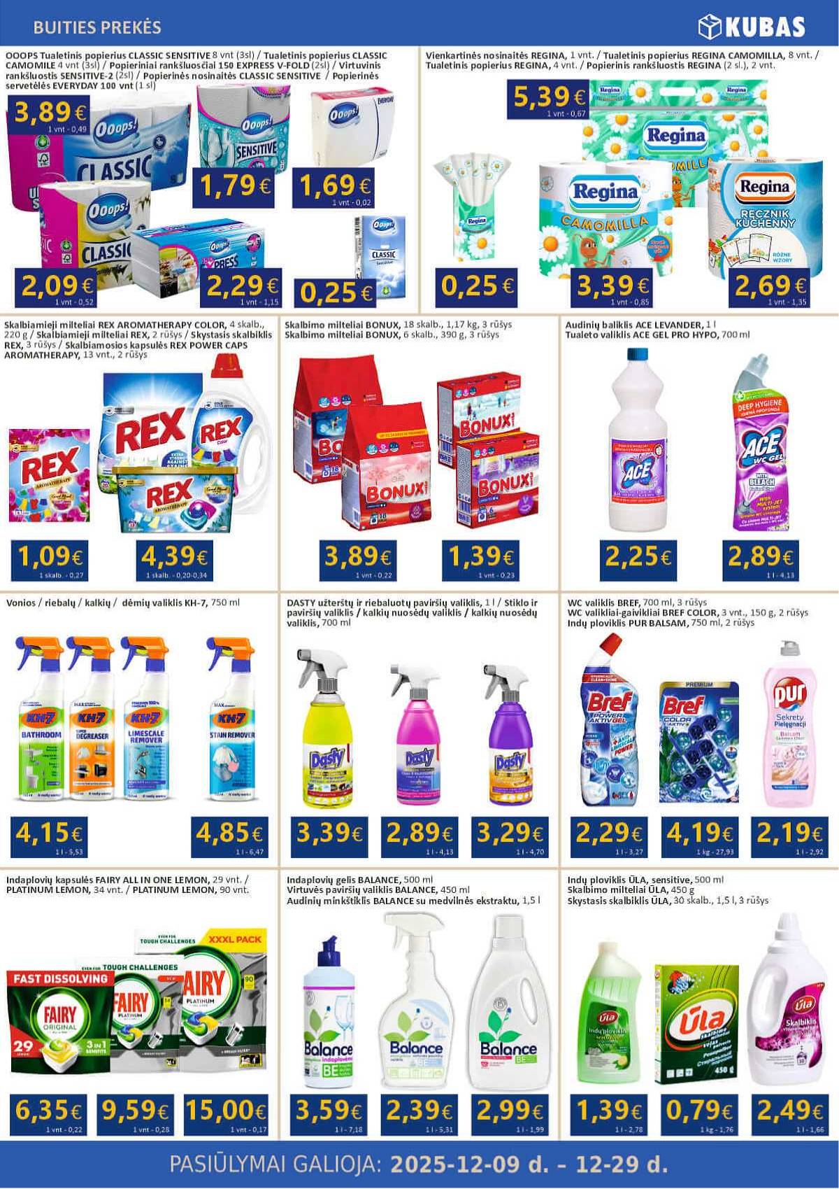 KUBAS - KUBAS akcijų leidinys 19 puslapis