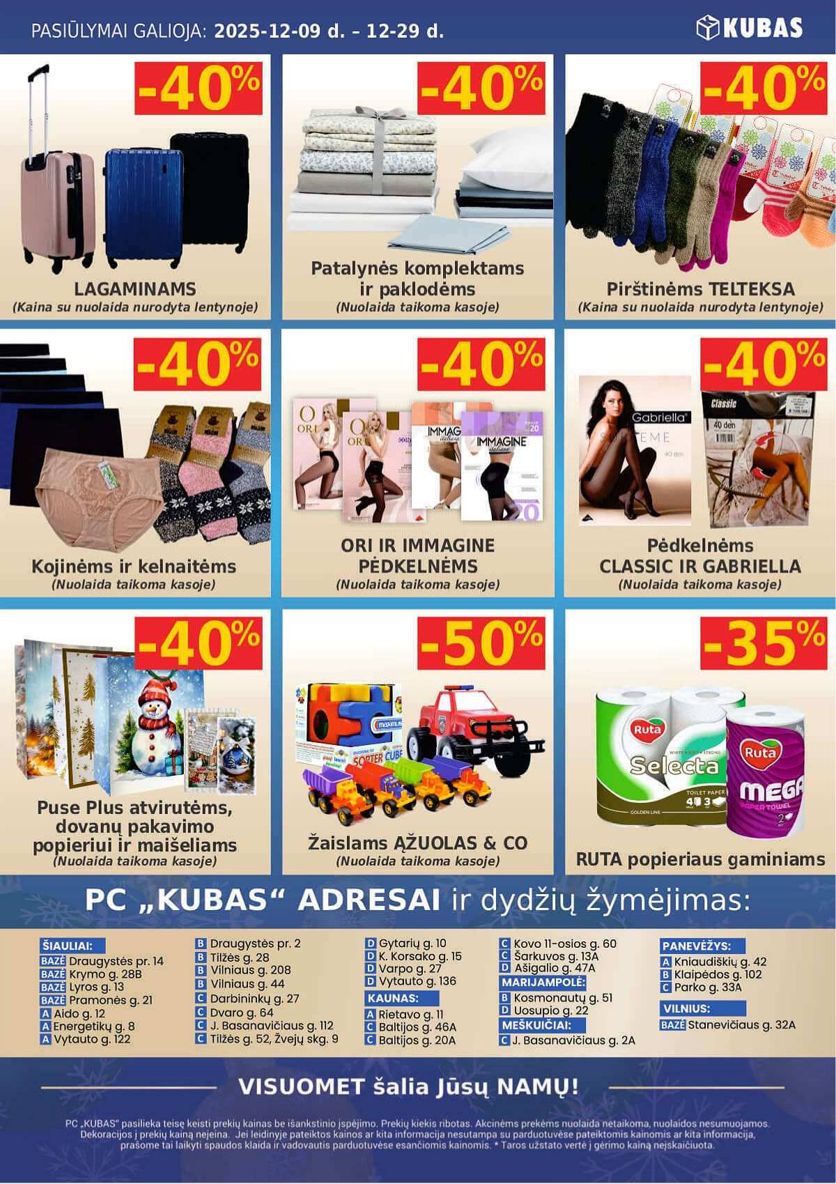 KUBAS - KUBAS akcijų leidinys 22 puslapis