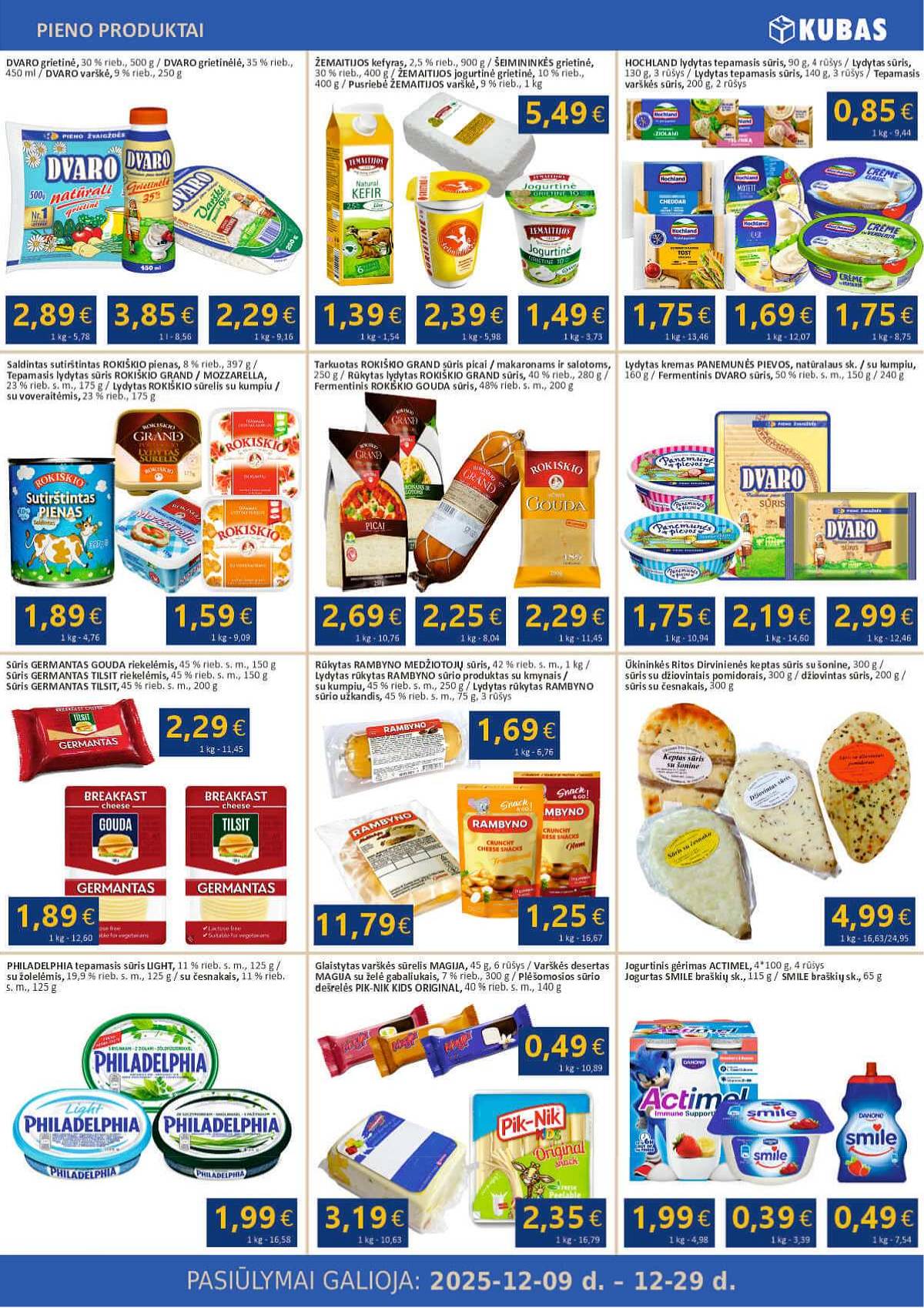 KUBAS - KUBAS akcijų leidinys 4 puslapis