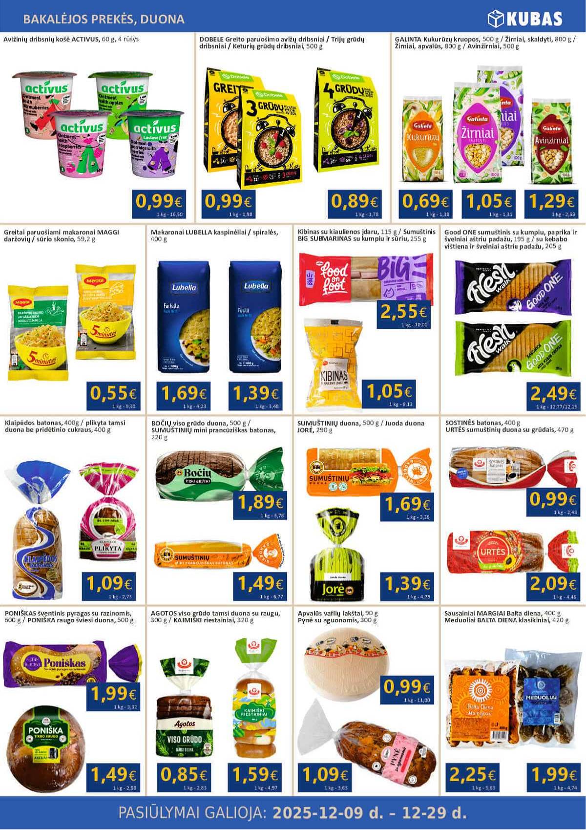 KUBAS - KUBAS akcijų leidinys 9 puslapis