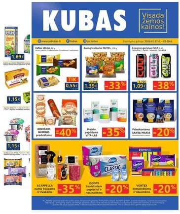 KUBAS - KUBAS akcijų leidinys 2026-01-27 – 2026-02-09