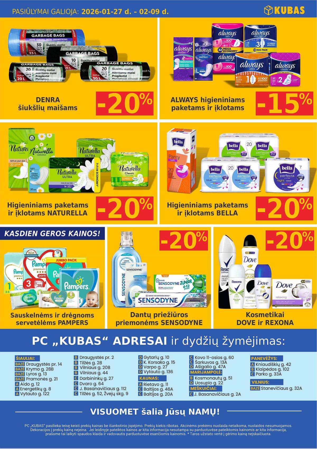 KUBAS - KUBAS akcijų leidinys 10 puslapis