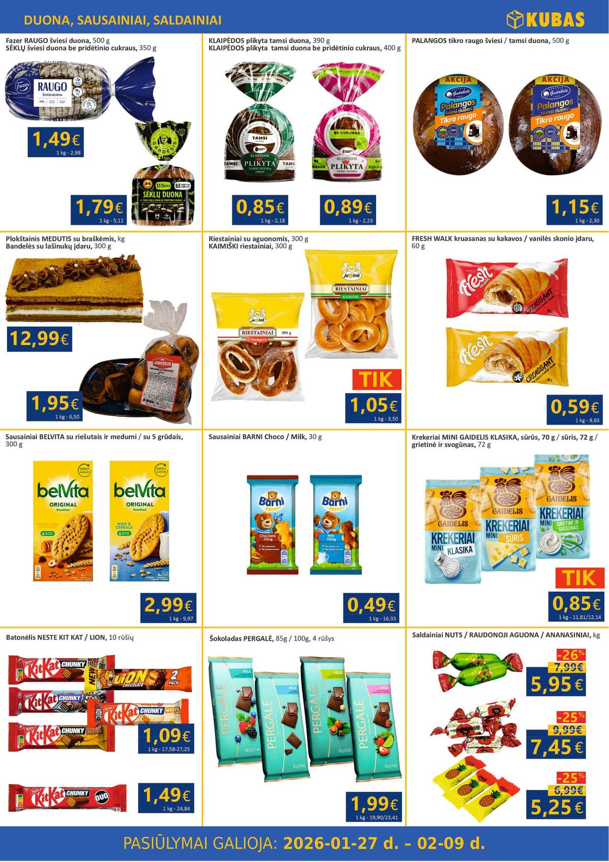 KUBAS - KUBAS akcijų leidinys 6 puslapis