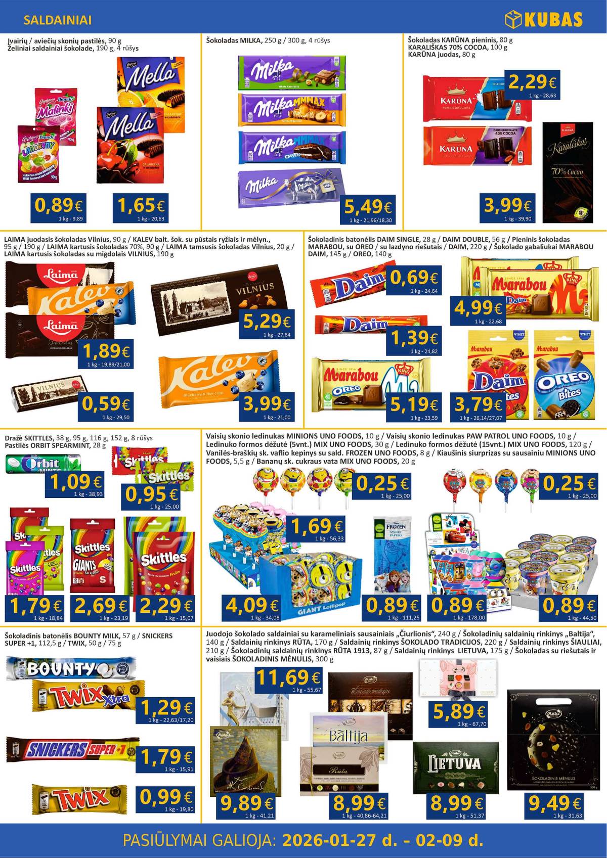 KUBAS - KUBAS akcijų leidinys 7 puslapis