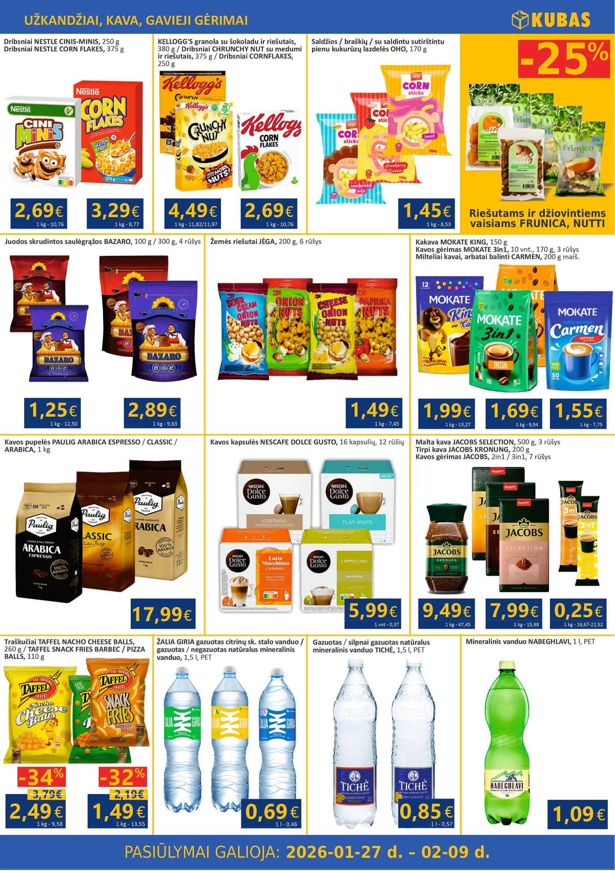 KUBAS - KUBAS akcijų leidinys 8 puslapis