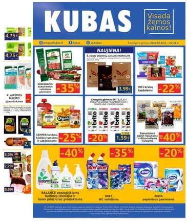 KUBAS - KUBAS akcijų leidinys 2026-02-10 – 2026-02-23