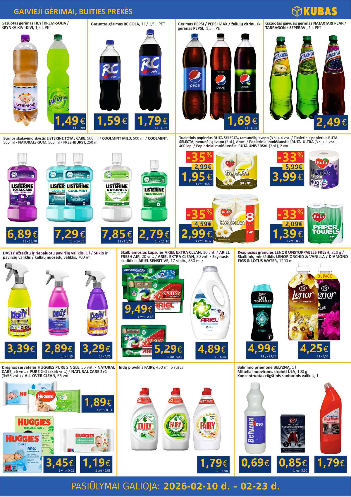 KUBAS - KUBAS akcijų leidinys 11 puslapis