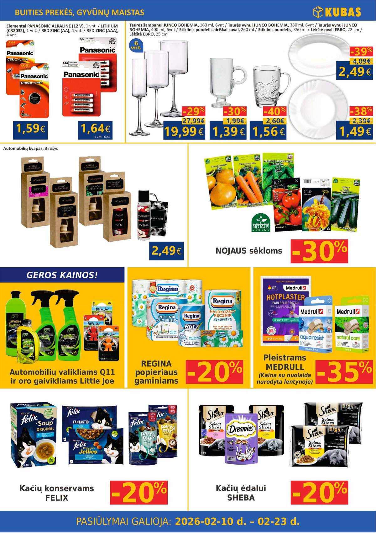 KUBAS - KUBAS akcijų leidinys 12 puslapis