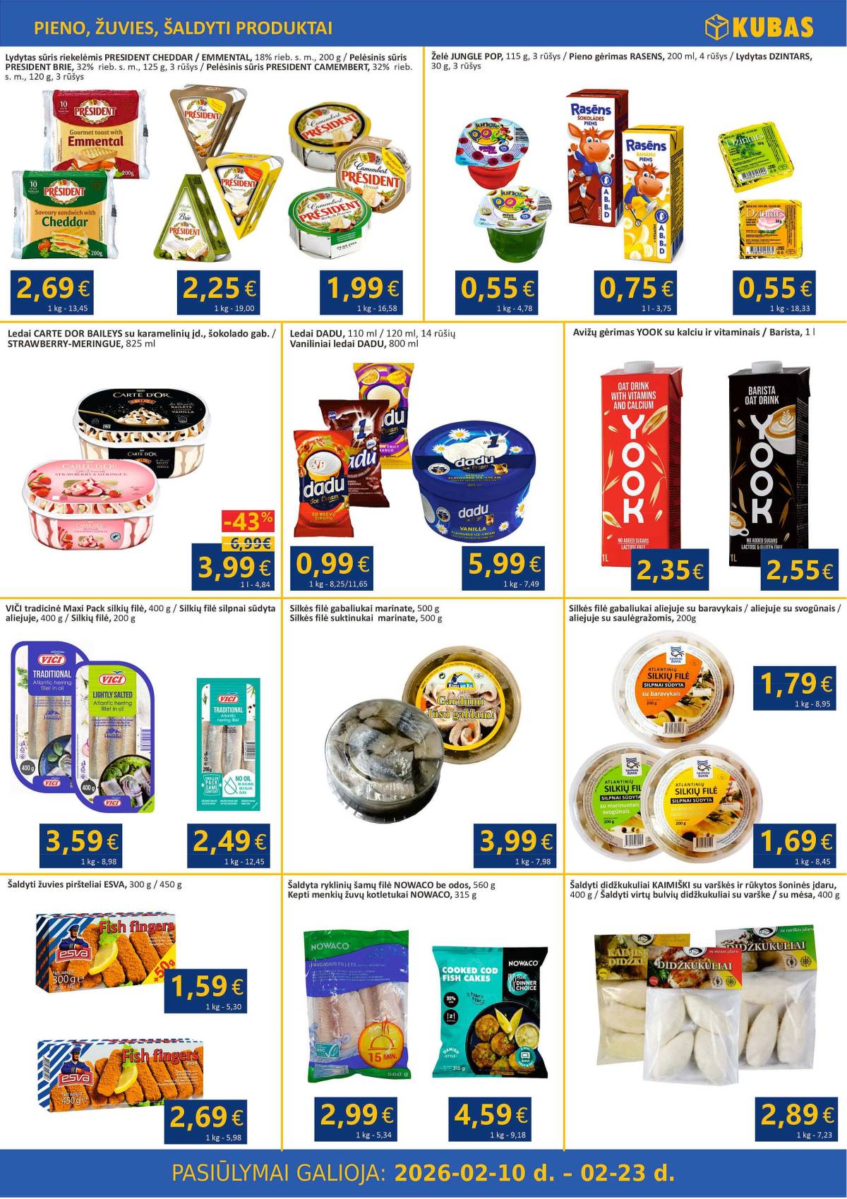 KUBAS - KUBAS akcijų leidinys 4 puslapis