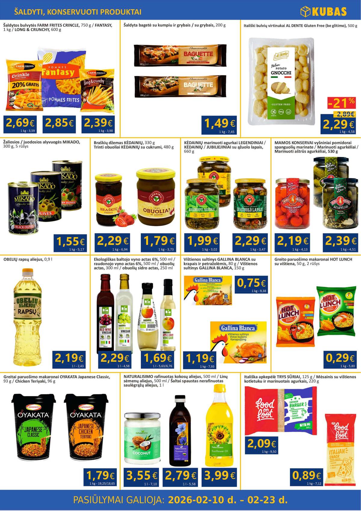 KUBAS - KUBAS akcijų leidinys 5 puslapis