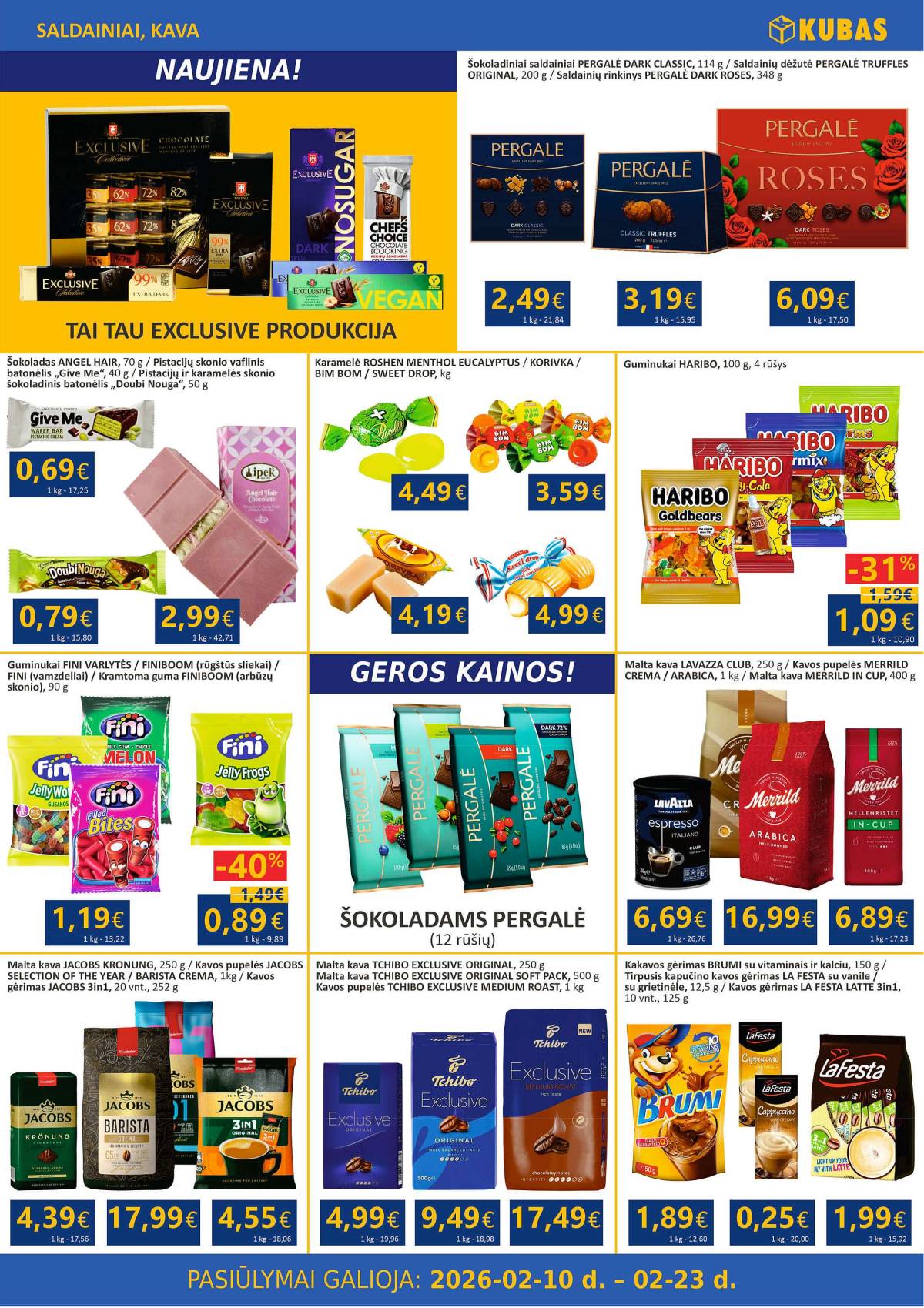 KUBAS - KUBAS akcijų leidinys 8 puslapis