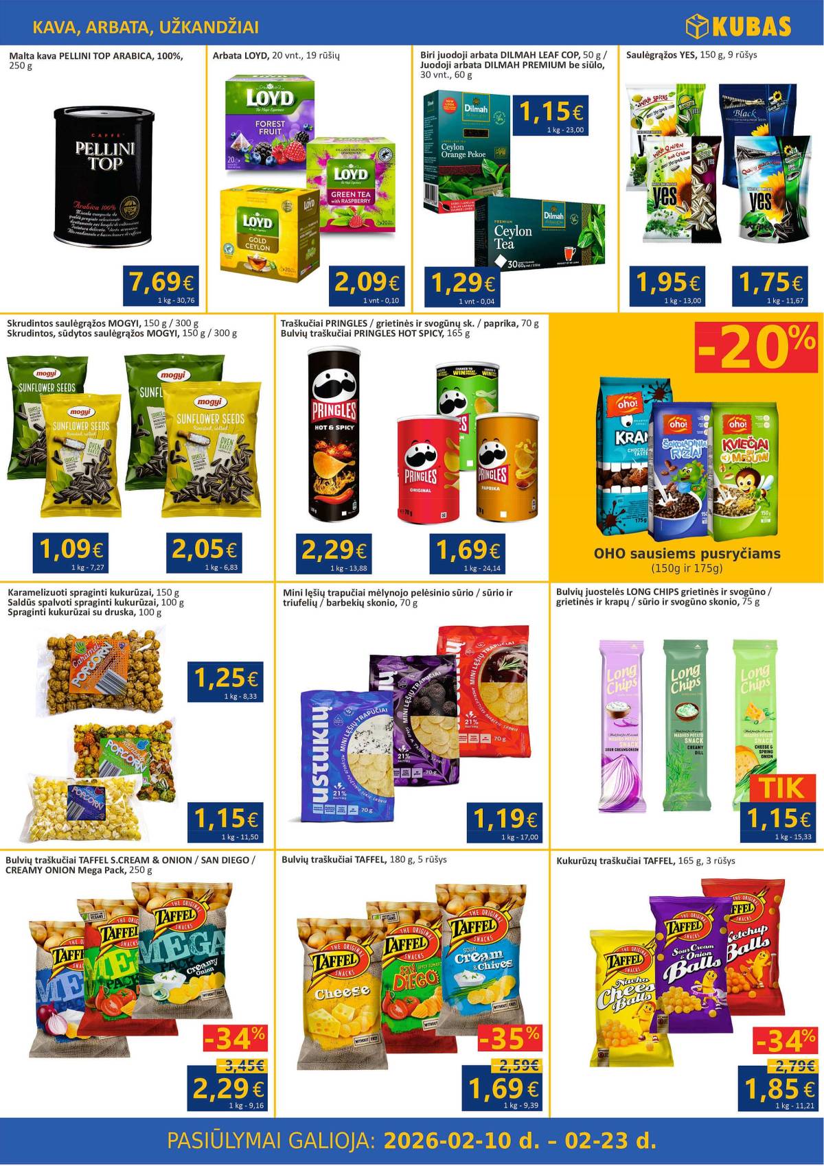 KUBAS - KUBAS akcijų leidinys 9 puslapis