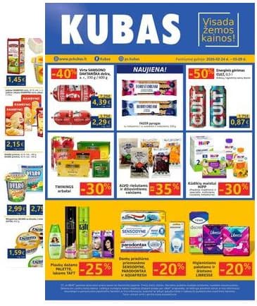 KUBAS - KUBAS akcijų leidinys 2026-02-24 – 2026-03-09
