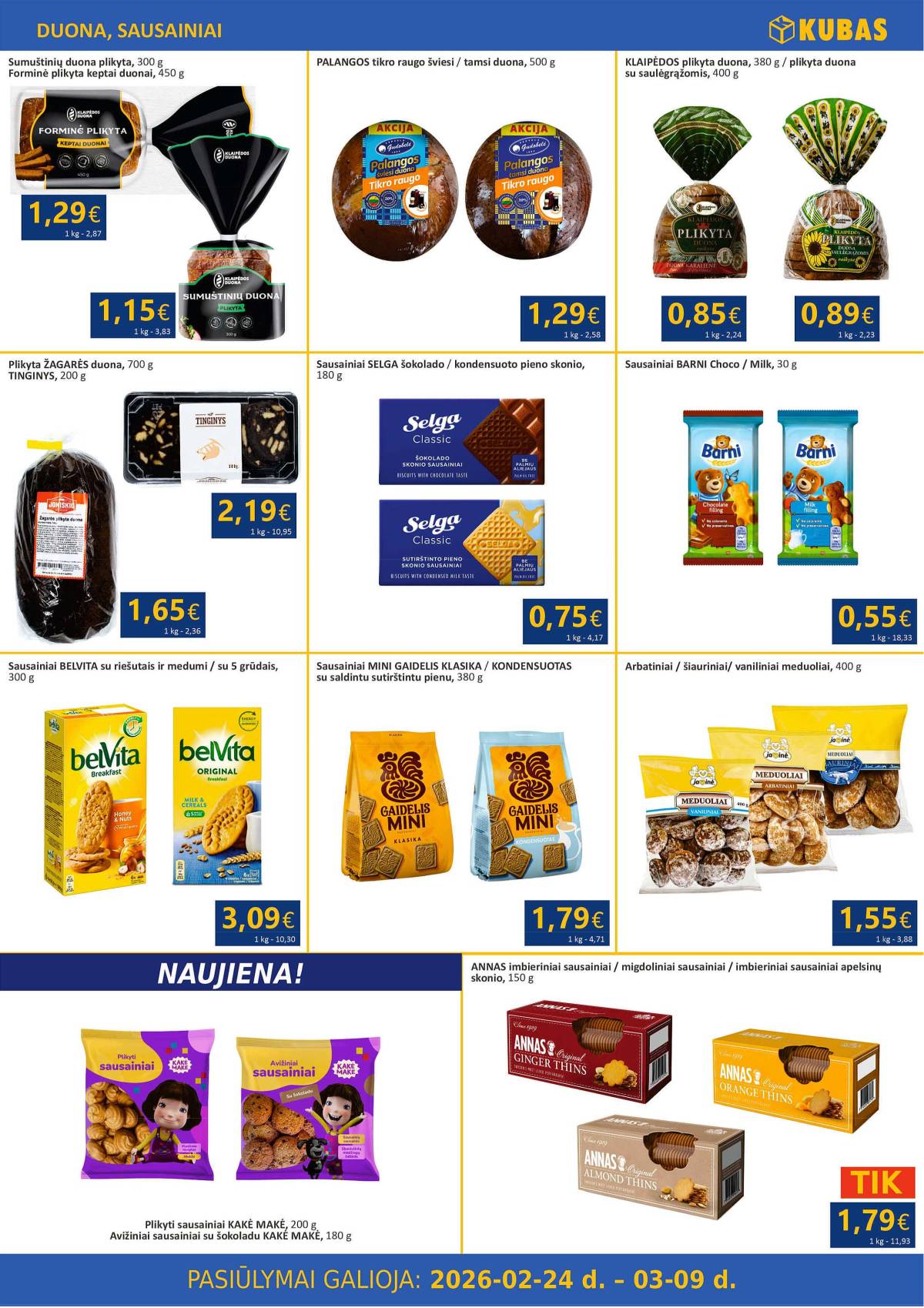 KUBAS - KUBAS akcijų leidinys 6 puslapis