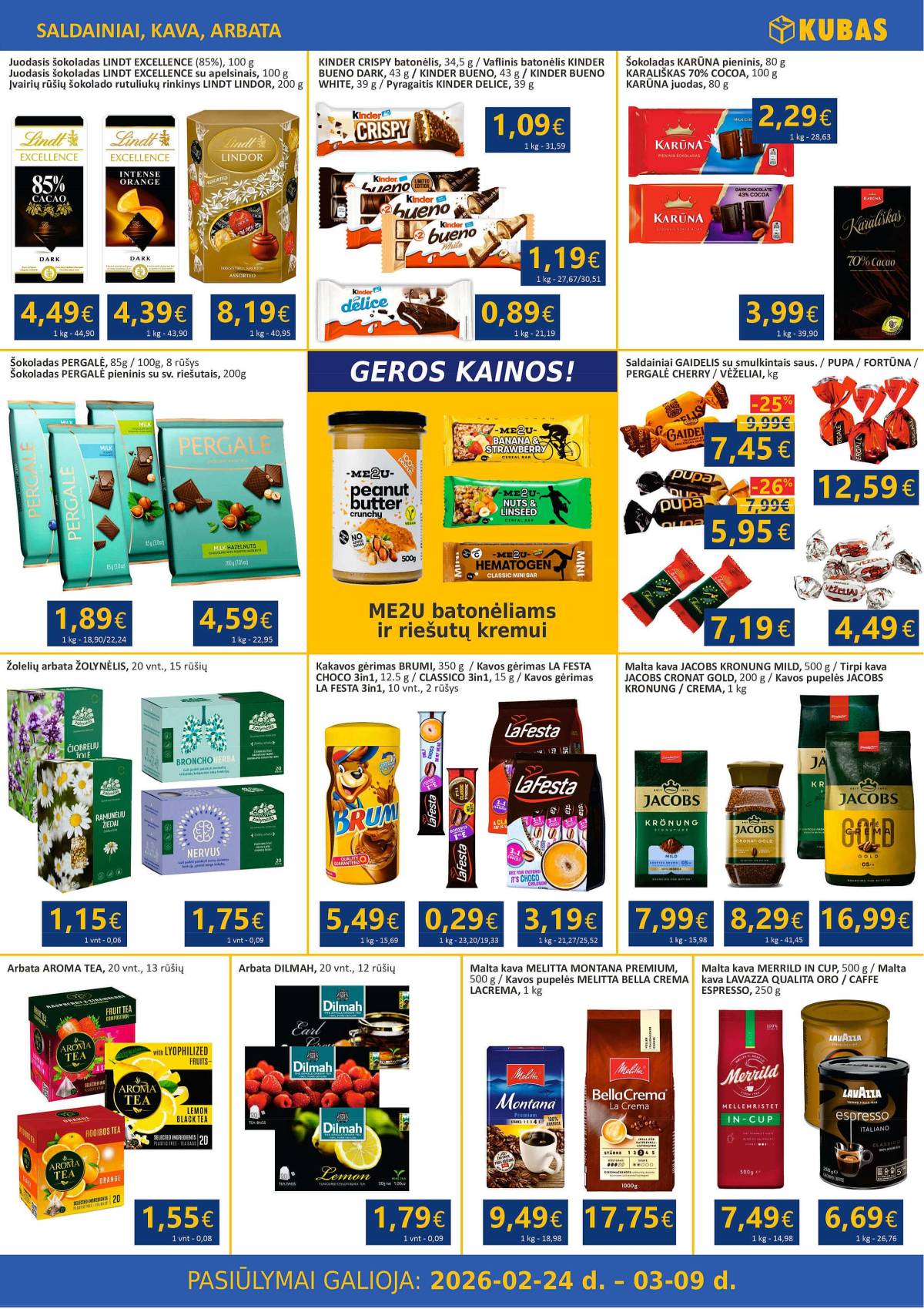 KUBAS - KUBAS akcijų leidinys 8 puslapis