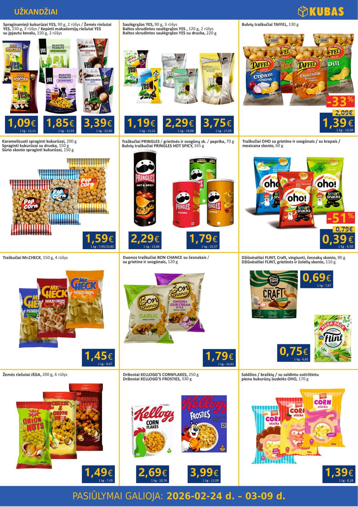 KUBAS - KUBAS akcijų leidinys 9 puslapis