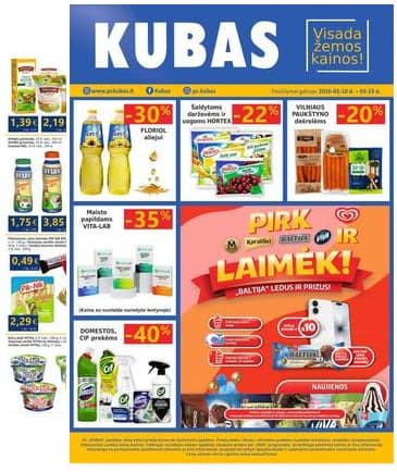 KUBAS - KUBAS akcijų leidinys 2026-03-10 – 2026-03-23