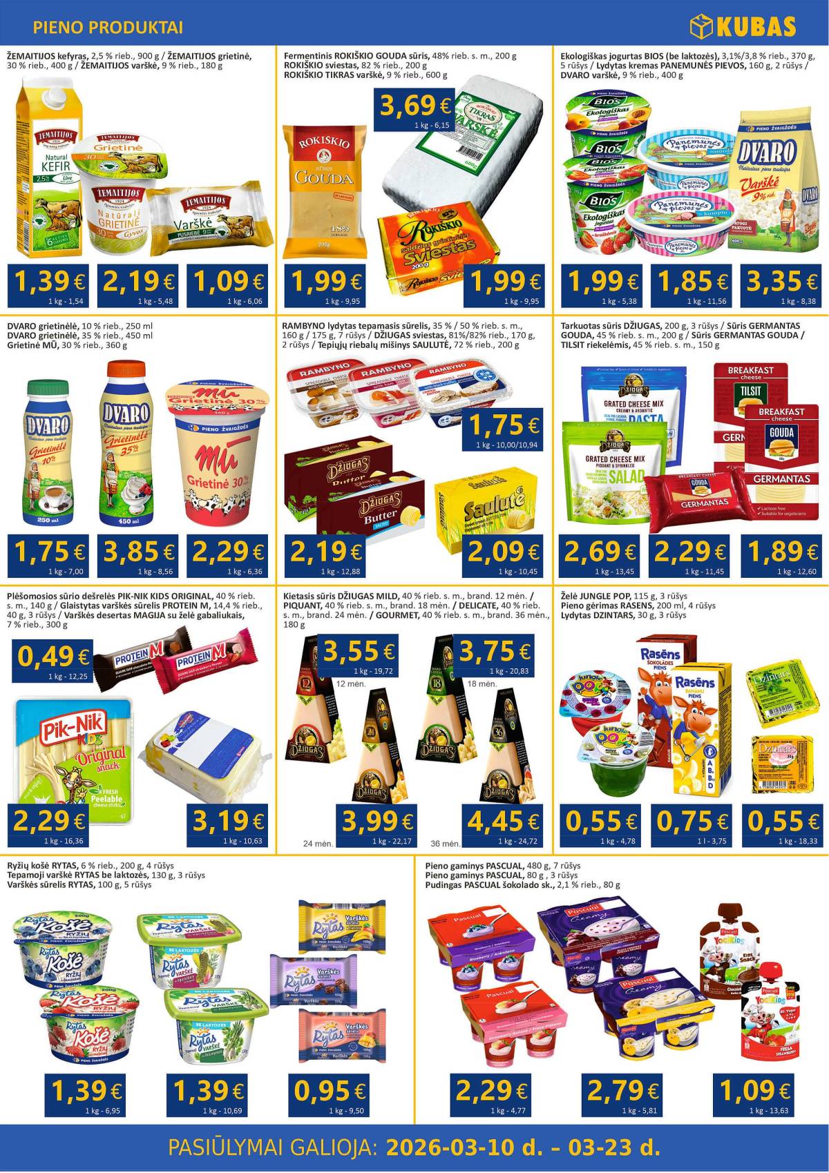 KUBAS - KUBAS akcijų leidinys 2 puslapis