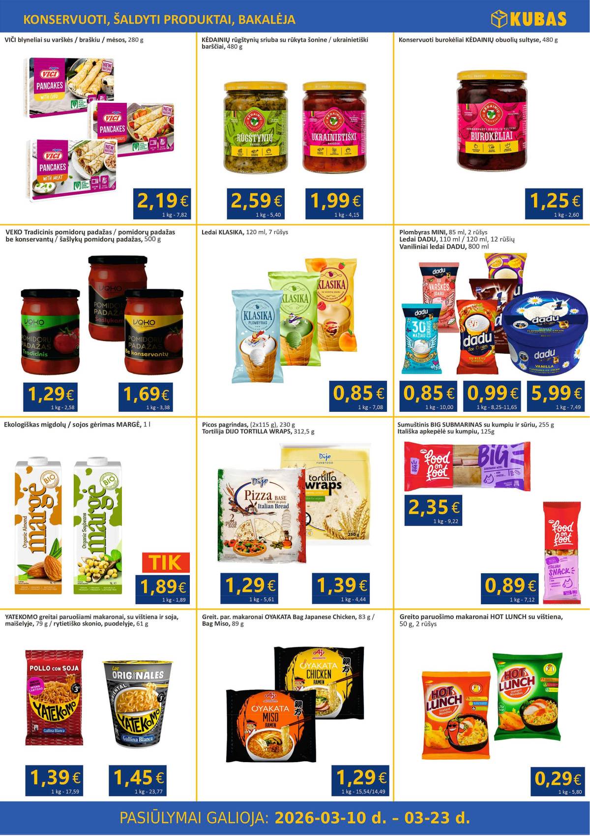 KUBAS - KUBAS akcijų leidinys 5 puslapis