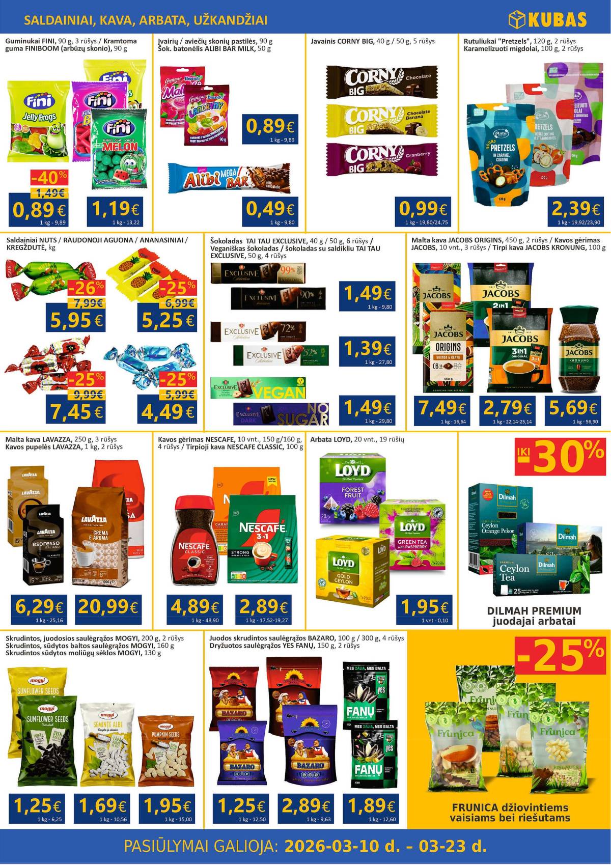 KUBAS - KUBAS akcijų leidinys 8 puslapis