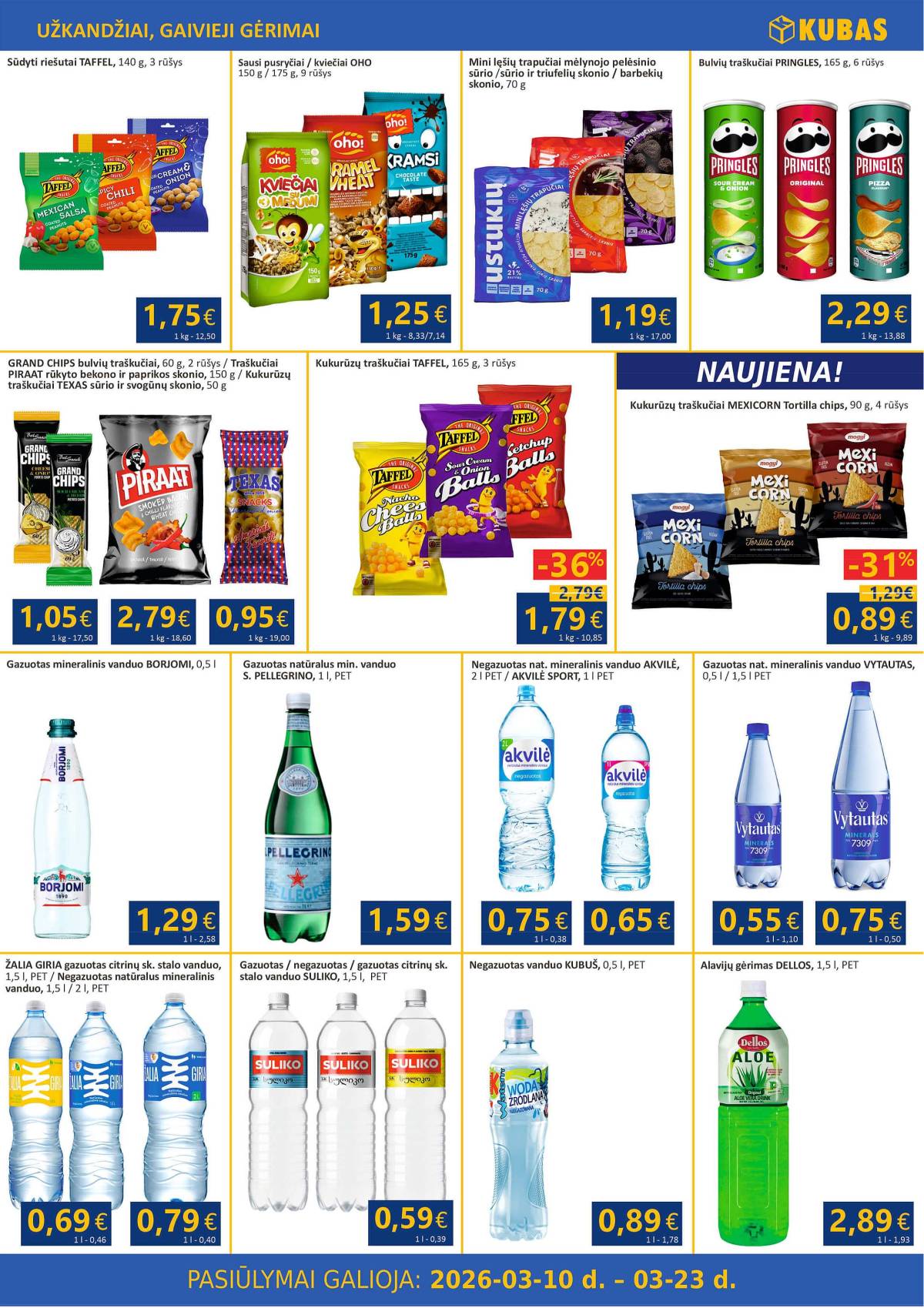 KUBAS - KUBAS akcijų leidinys 9 puslapis