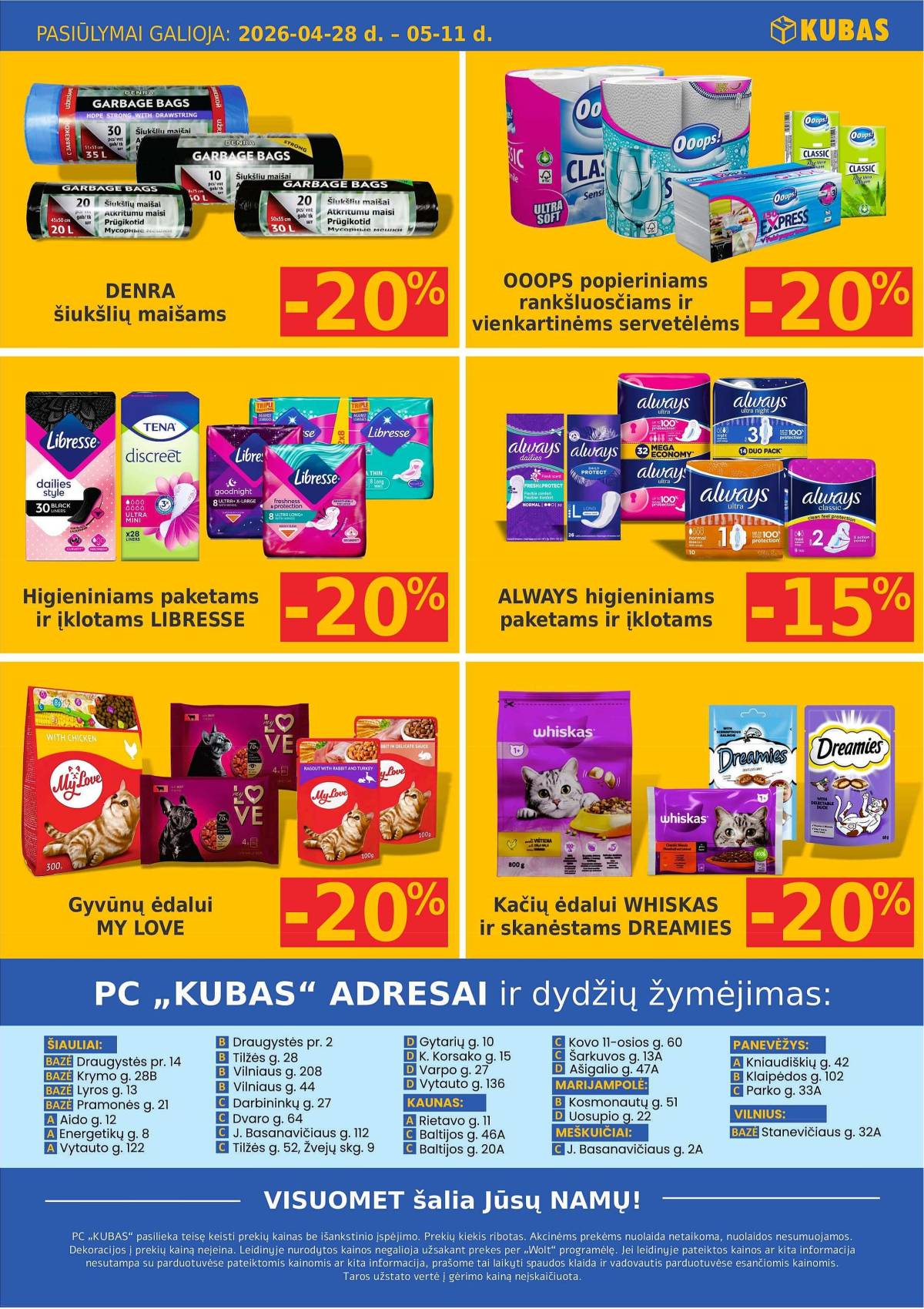 KUBAS - KUBAS akcijų leidinys 12 puslapis