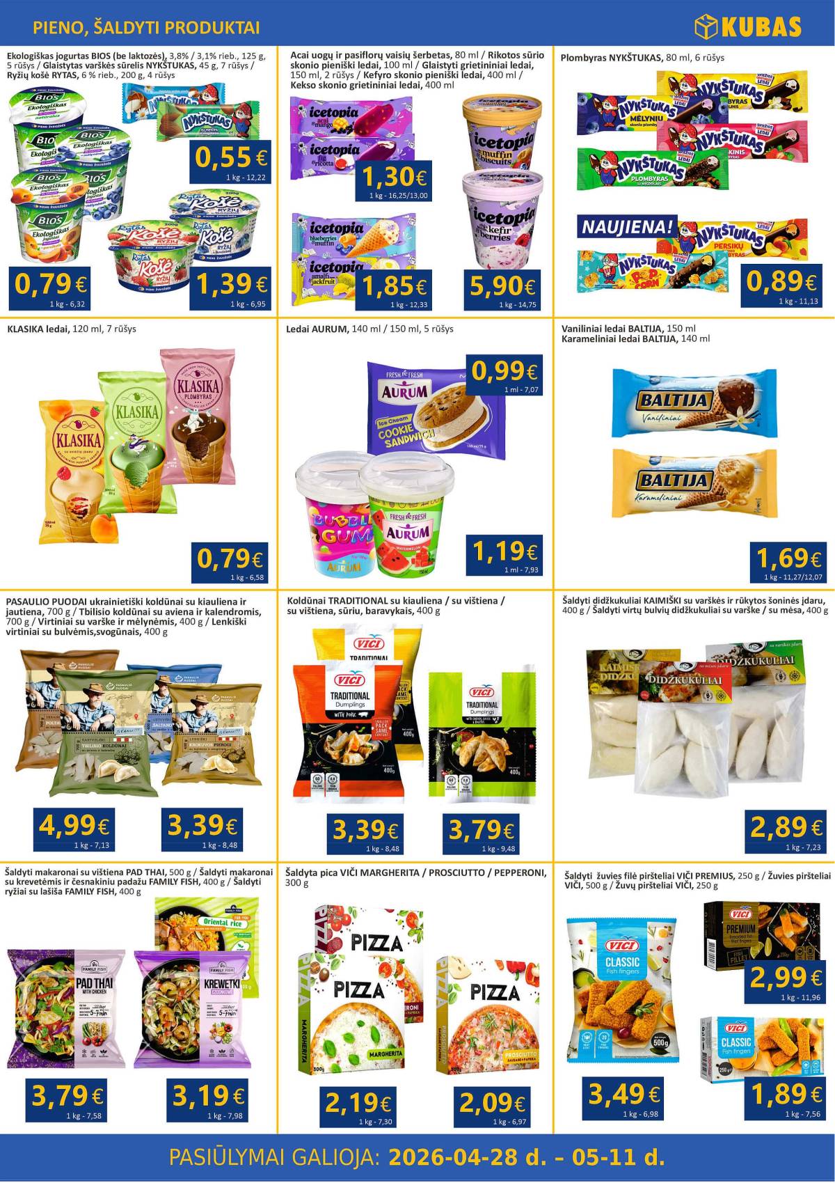 KUBAS - KUBAS akcijų leidinys 4 puslapis