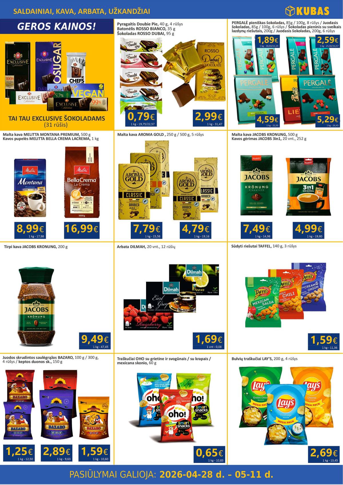 KUBAS - KUBAS akcijų leidinys 8 puslapis