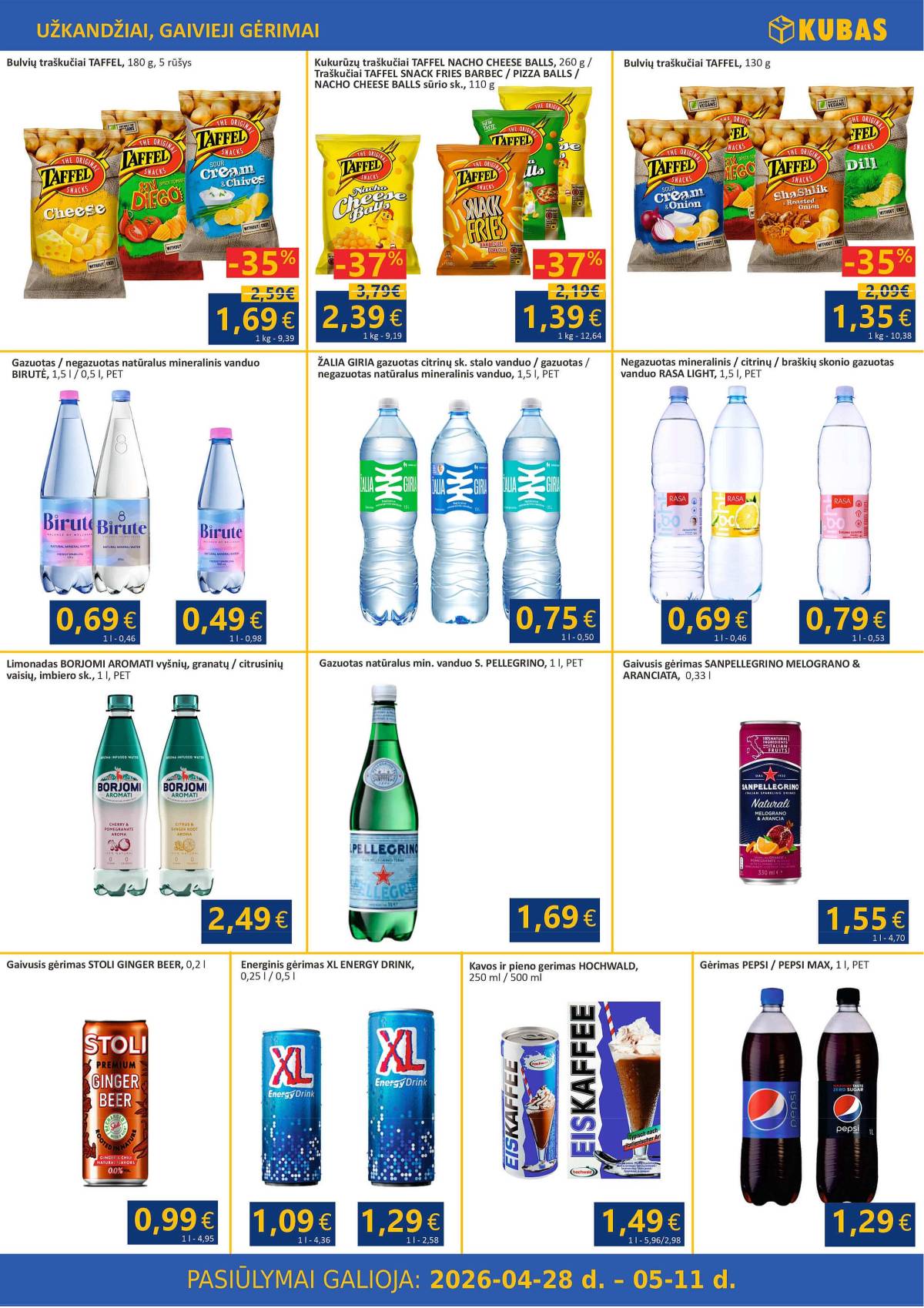 KUBAS - KUBAS akcijų leidinys 9 puslapis