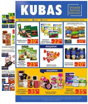KUBAS - KUBAS akcijų leidinys 2026-05-12 – 2026-05-25