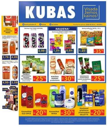 KUBAS - KUBAS akcijų leidinys 2026-05-26 – 2026-06-08