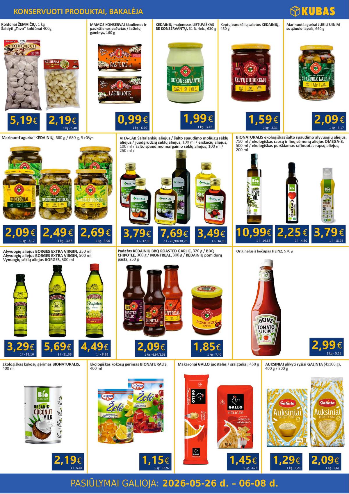 KUBAS - KUBAS akcijų leidinys 5 puslapis