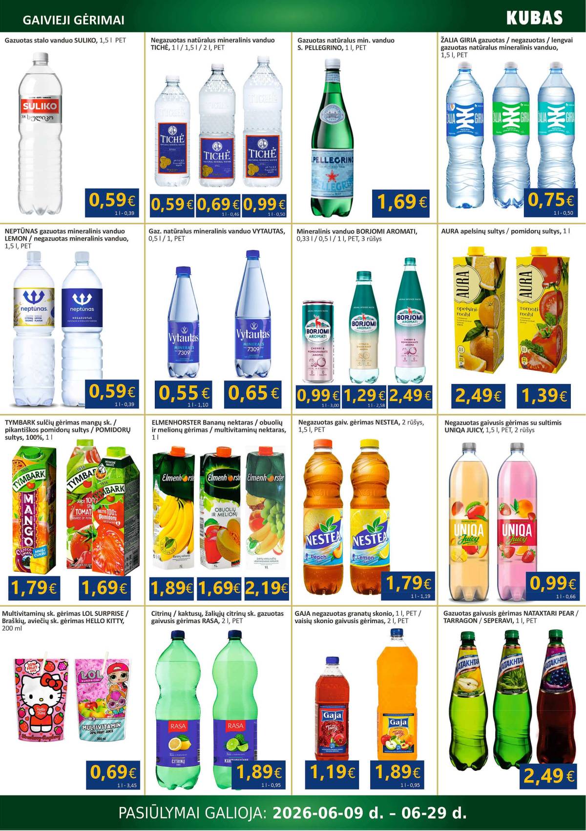 KUBAS - KUBAS akcijų leidinys 15 puslapis