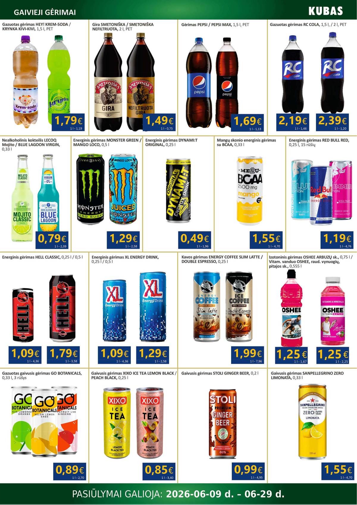 KUBAS - KUBAS akcijų leidinys 16 puslapis