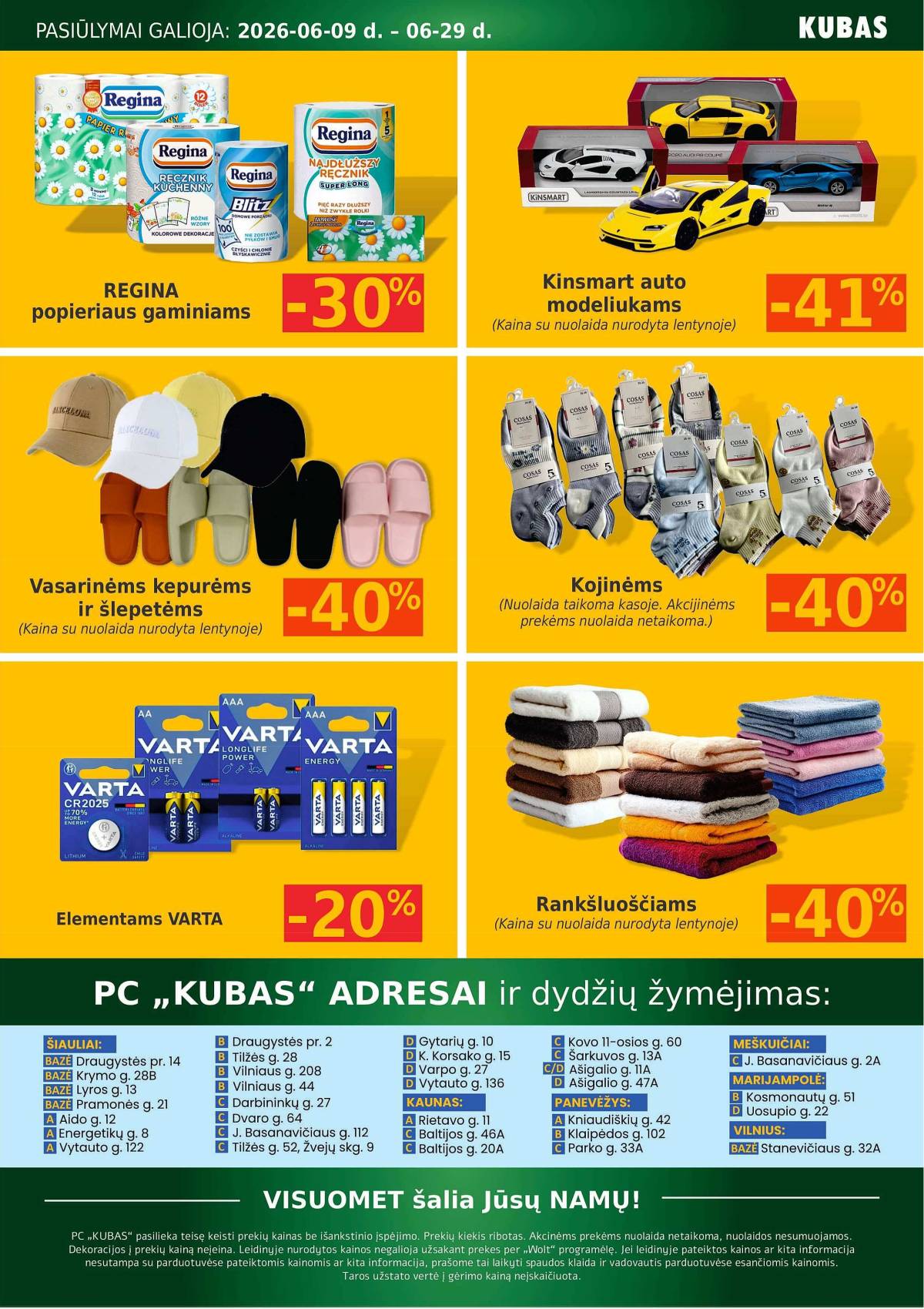 KUBAS - KUBAS akcijų leidinys 21 puslapis