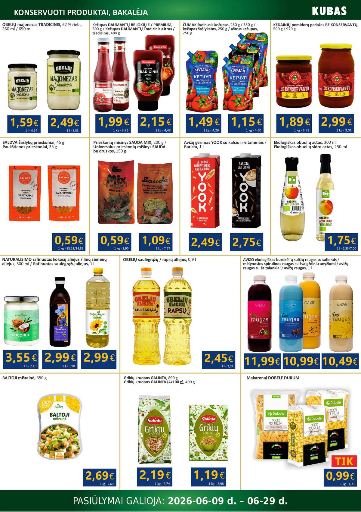 KUBAS - KUBAS akcijų leidinys 8 puslapis