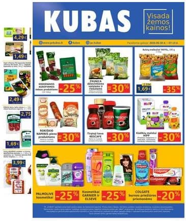 KUBAS - KUBAS akcijų leidinys 2026-06-30 – 2026-07-13