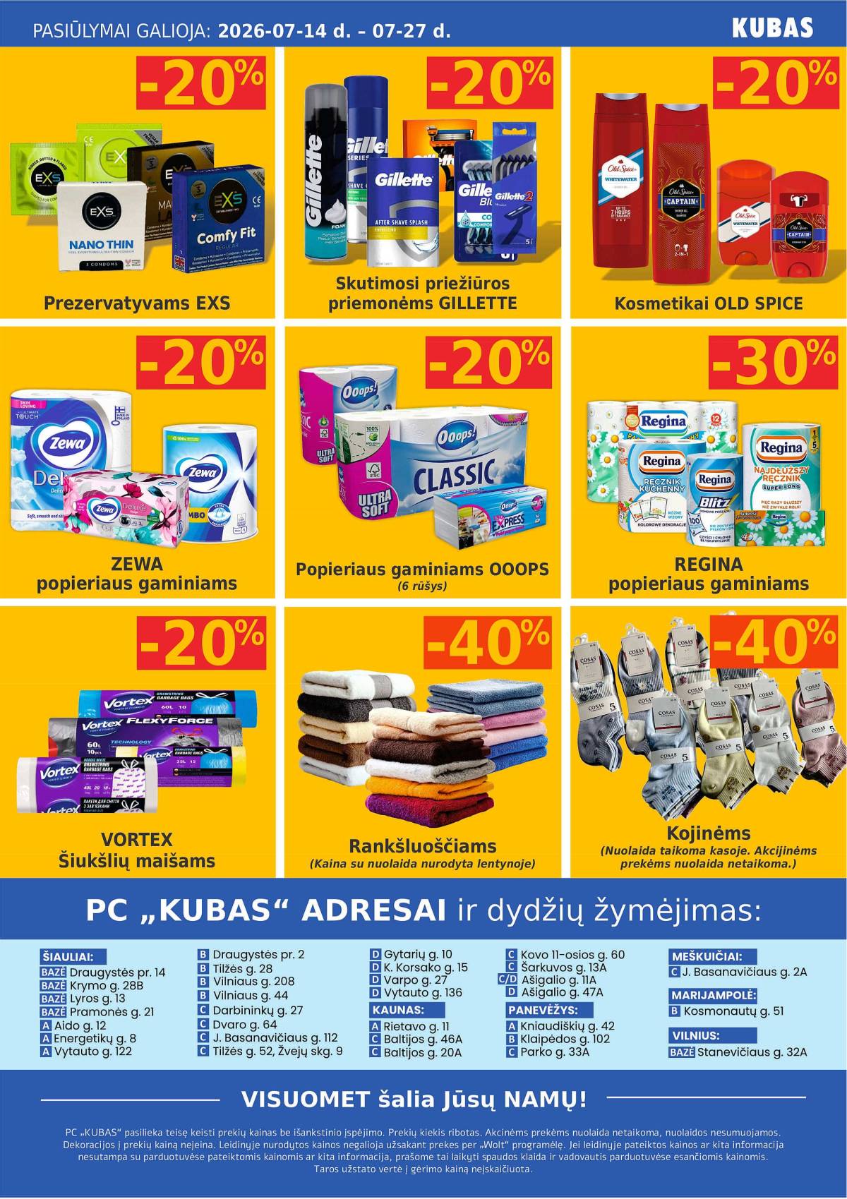 KUBAS - KUBAS akcijų leidinys 12 puslapis
