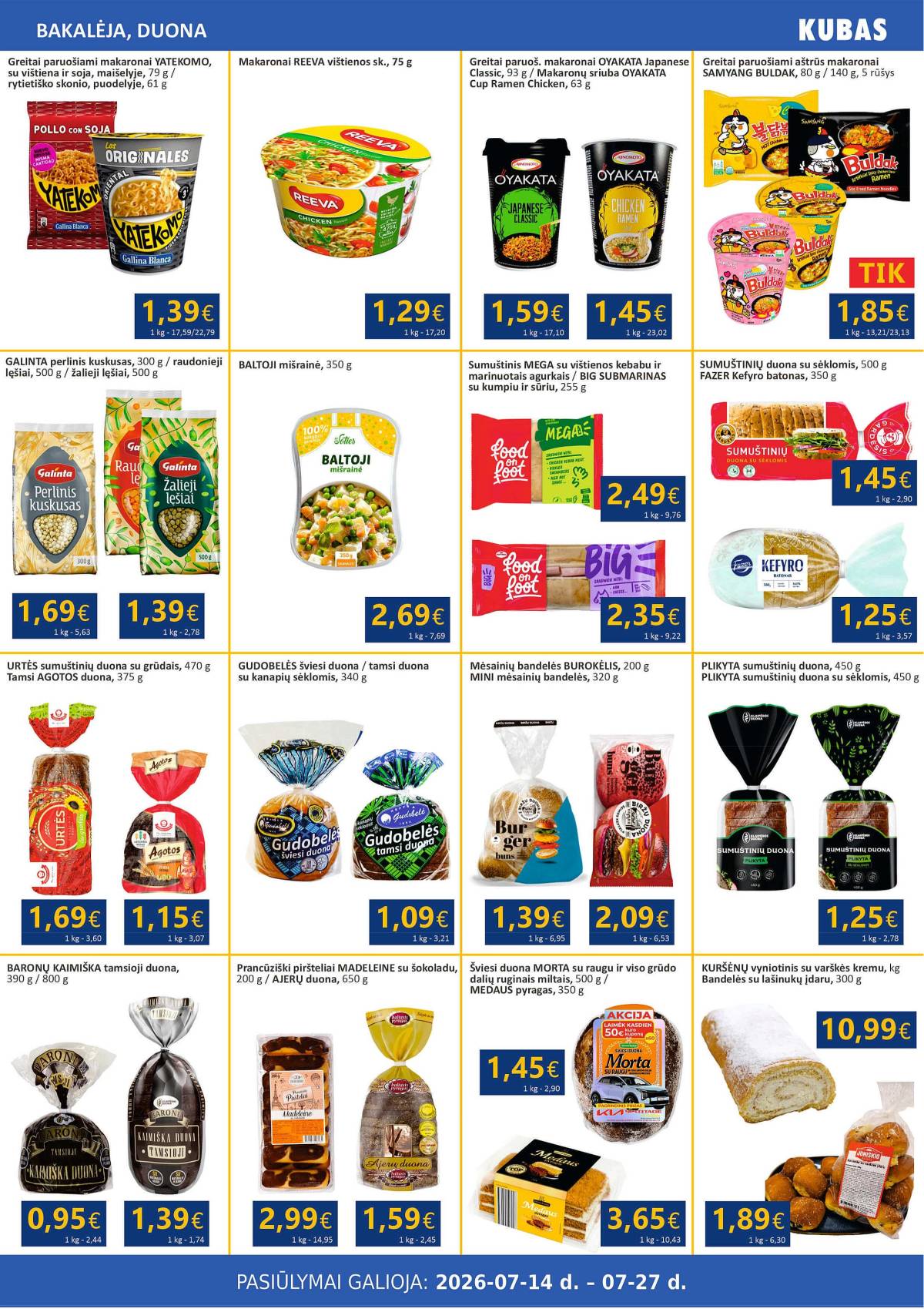 KUBAS - KUBAS akcijų leidinys 6 puslapis