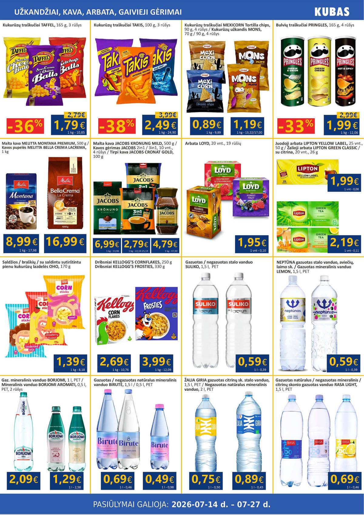 KUBAS - KUBAS akcijų leidinys 9 puslapis